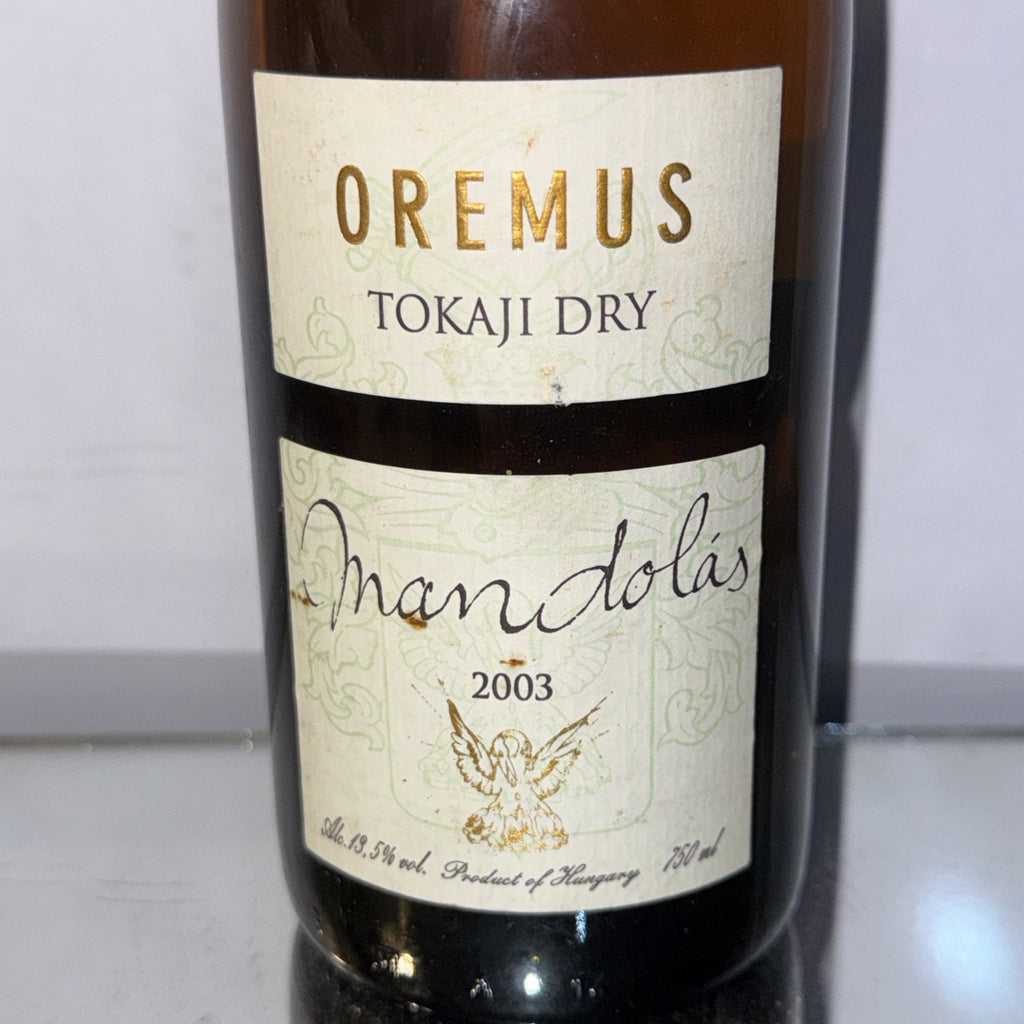 75cl bottle of Oremus Mandolás Tokaji Dry 2003