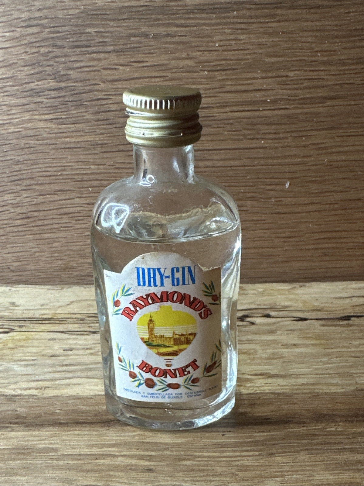 Raymond's Bonet Dry Gin Miniature