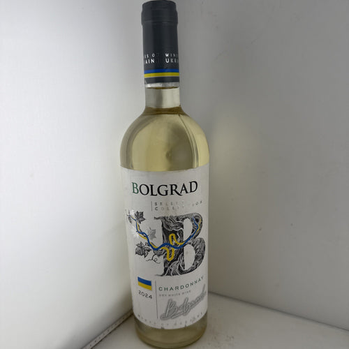 Bolgrad Selection Chardonnay 2024 Ukrainian White Wine 75cl 12.5%