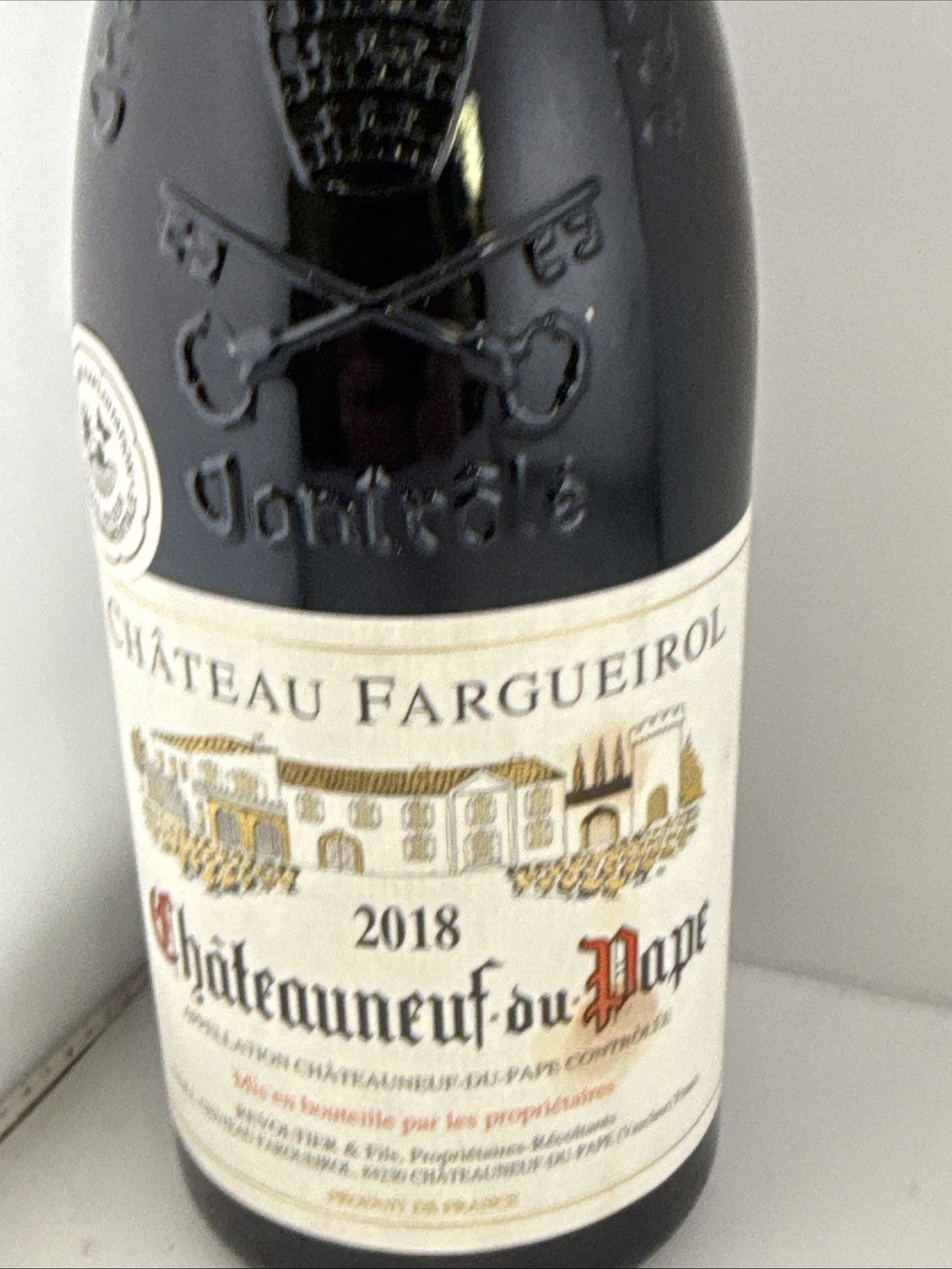 Château Fargueirol Châteauneuf-du-Pape 2018 Rhône Red Wine 75cl