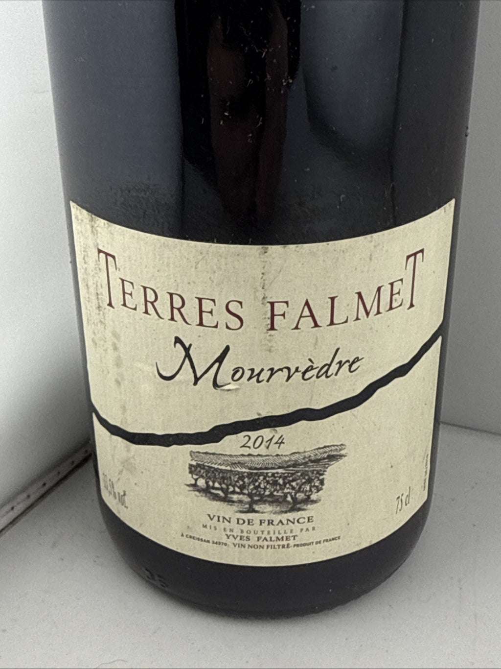 2014 Terres Falmet Mourvèdre Vin de France 75cl