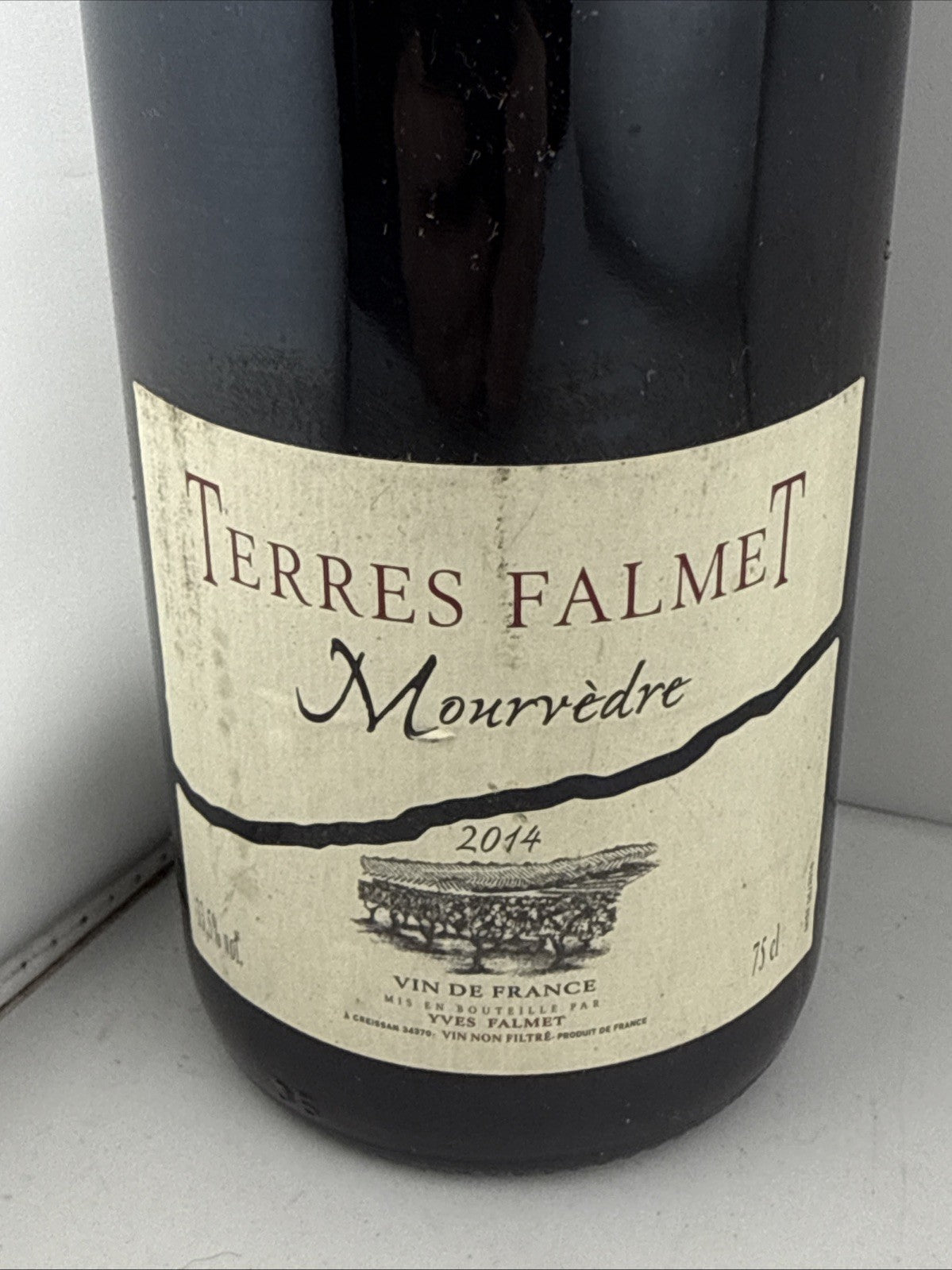 2014 Terres Falmet Mourvèdre Vin de France 75cl