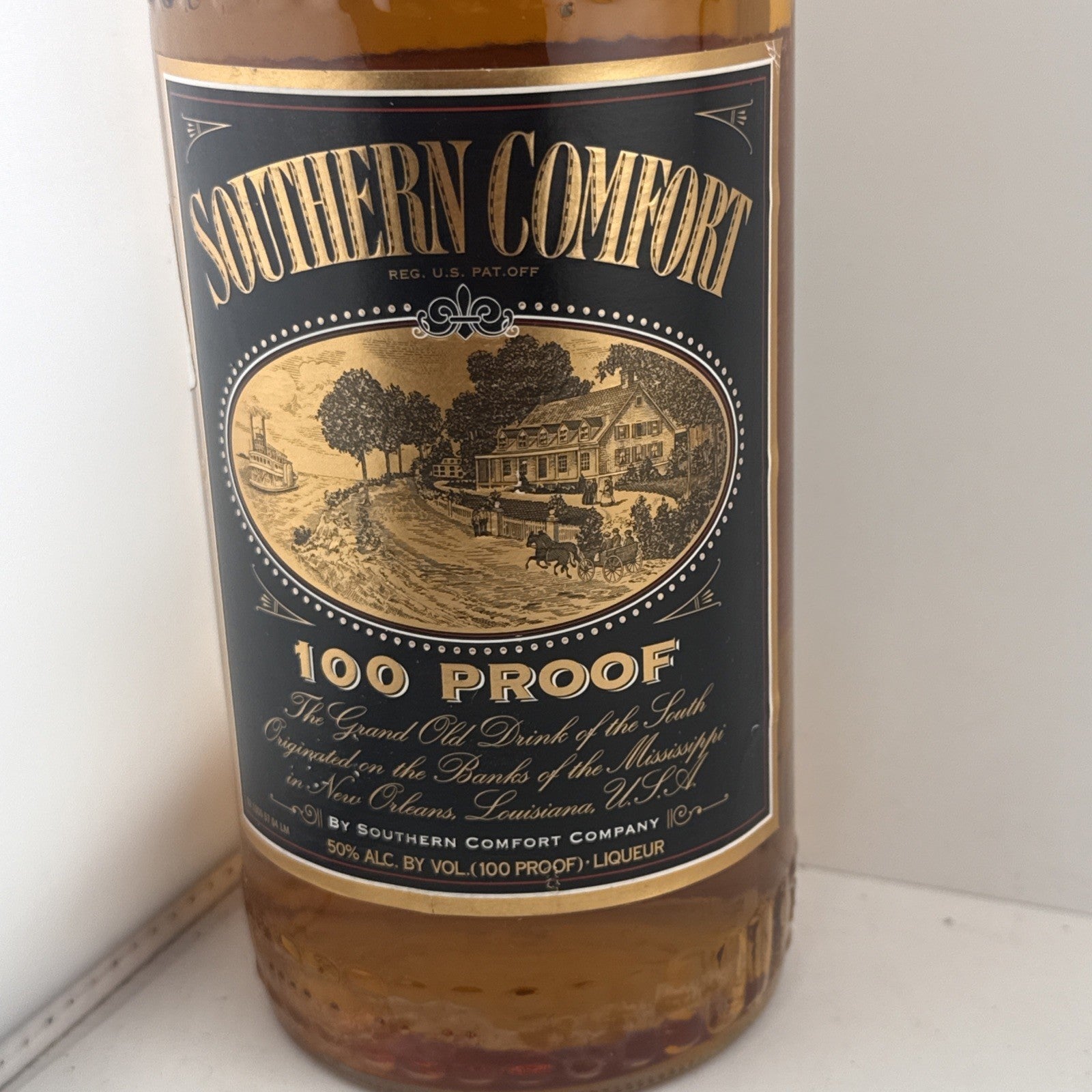 Southern Comfort 100 Proof 50% 1L 1990s Bottling