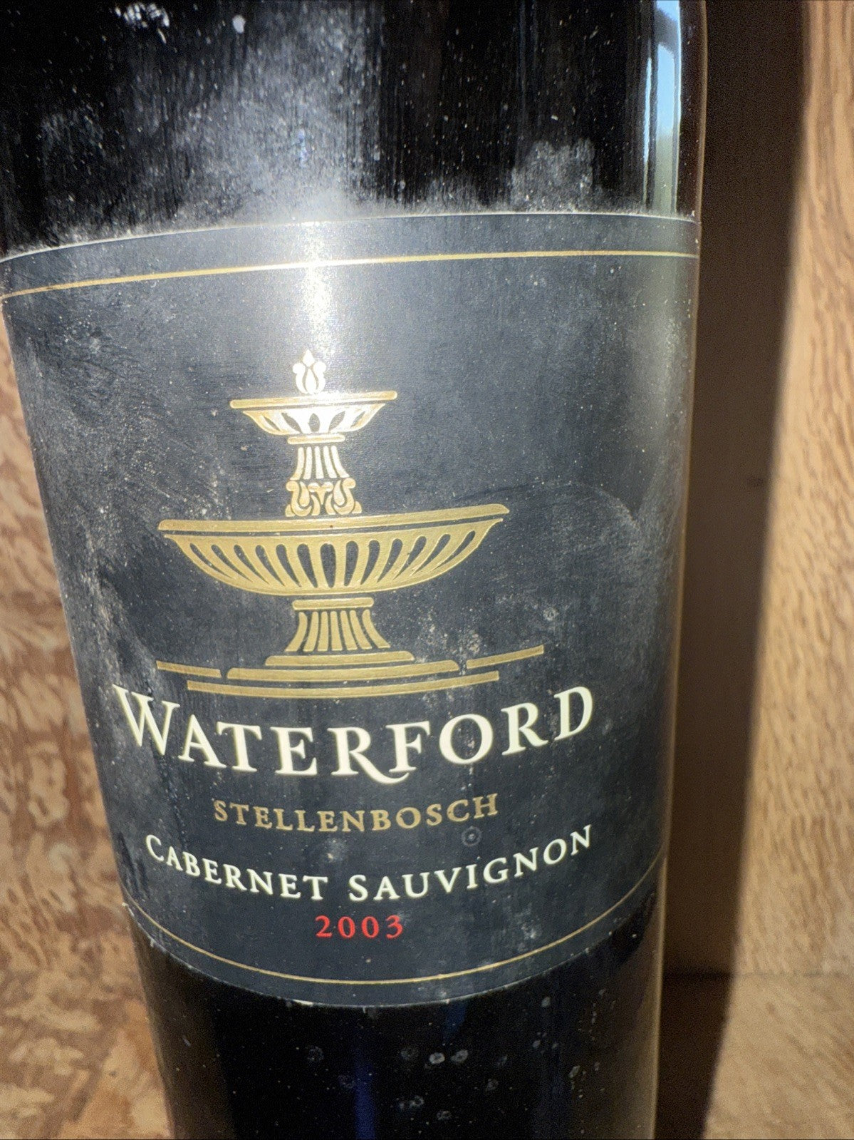 Waterford Stellenbosch Cabernet Sauvignon 2003 13.5%