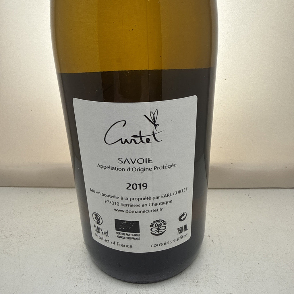 Curtet Tonneau de Gres Savoie 2019 · Marie & Florian · Biodynamic · 75cl ·