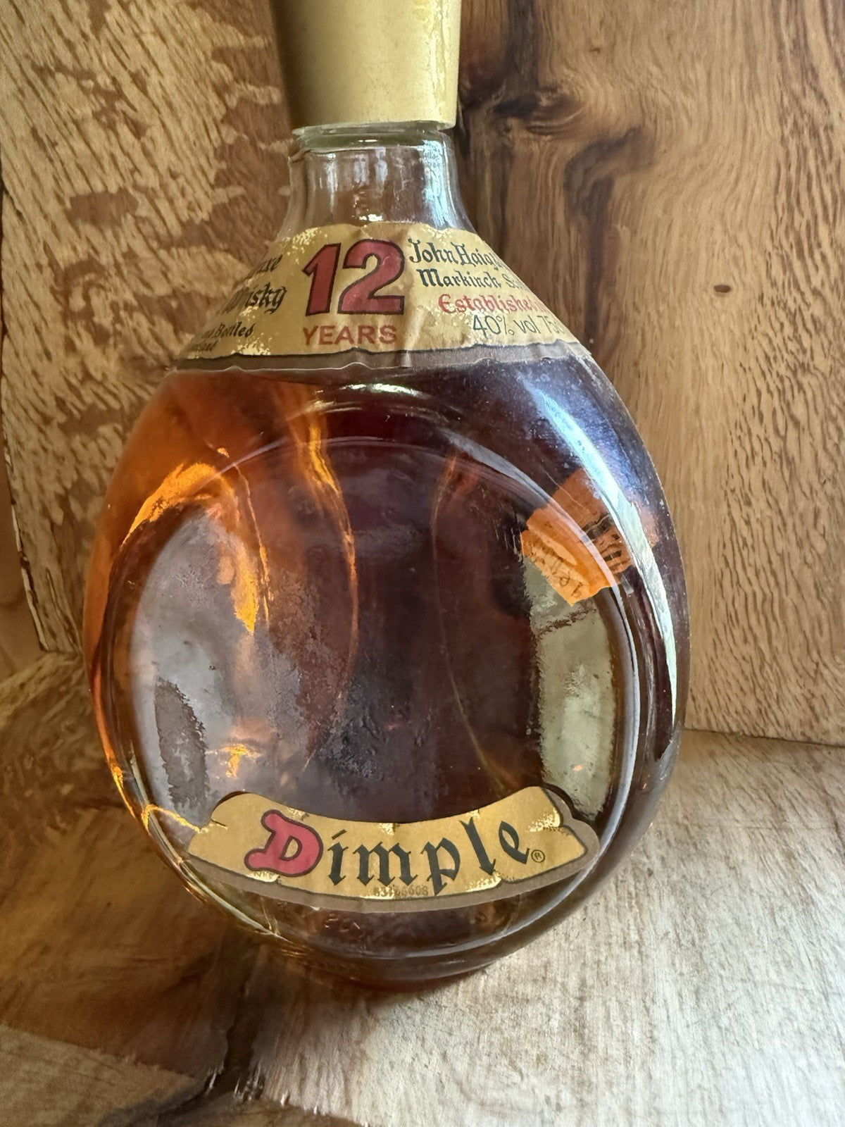 Haig's Dimple 70 Cl Bottle from 1980s