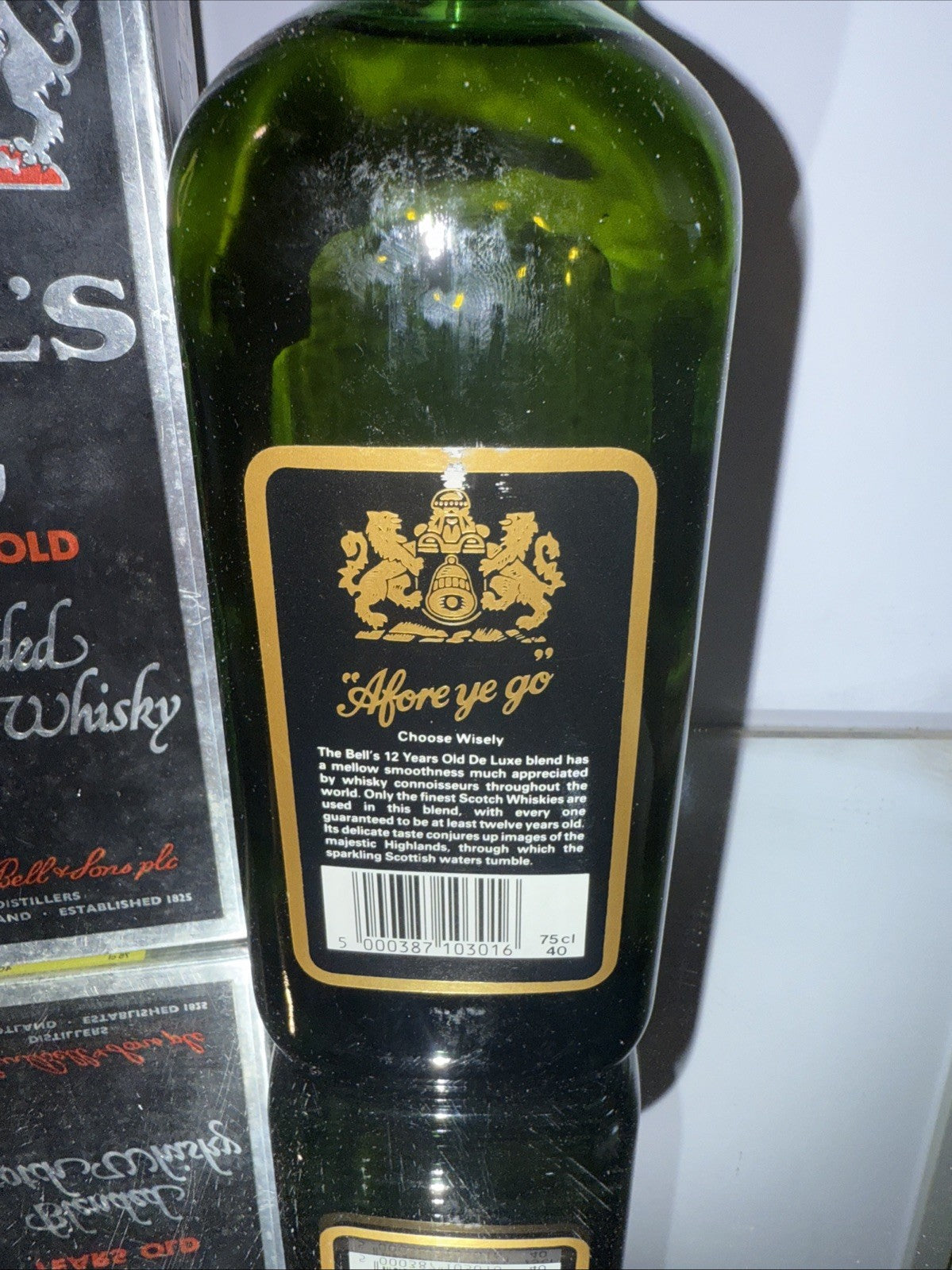 Bell’s De Luxe 12 Year Old Blended Scotch Whisky Bottled 1970s