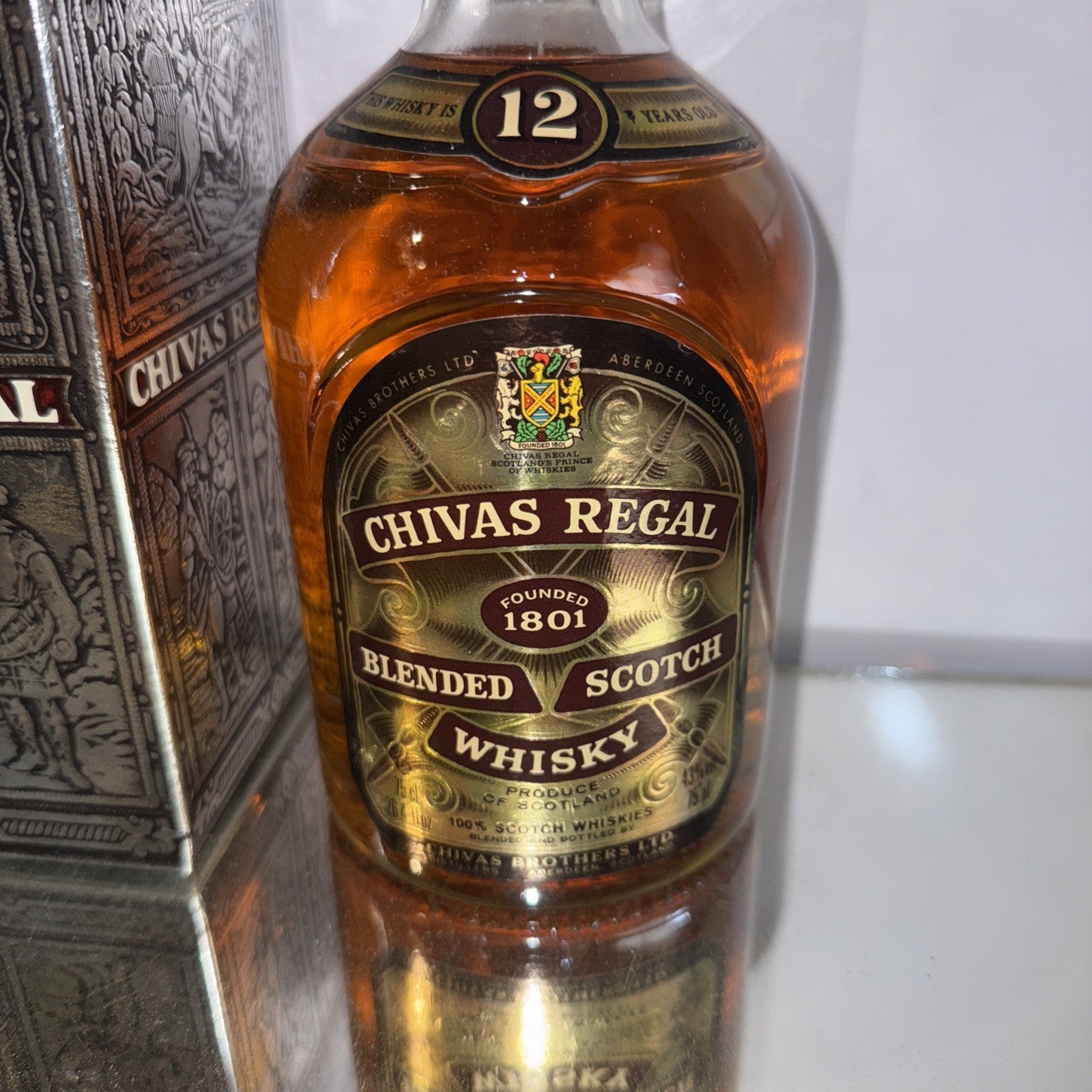 Chivas Regal 12 Year Old Blended Scotch Whisky (75 cl / 40% ABV) 1970s/Early 80s