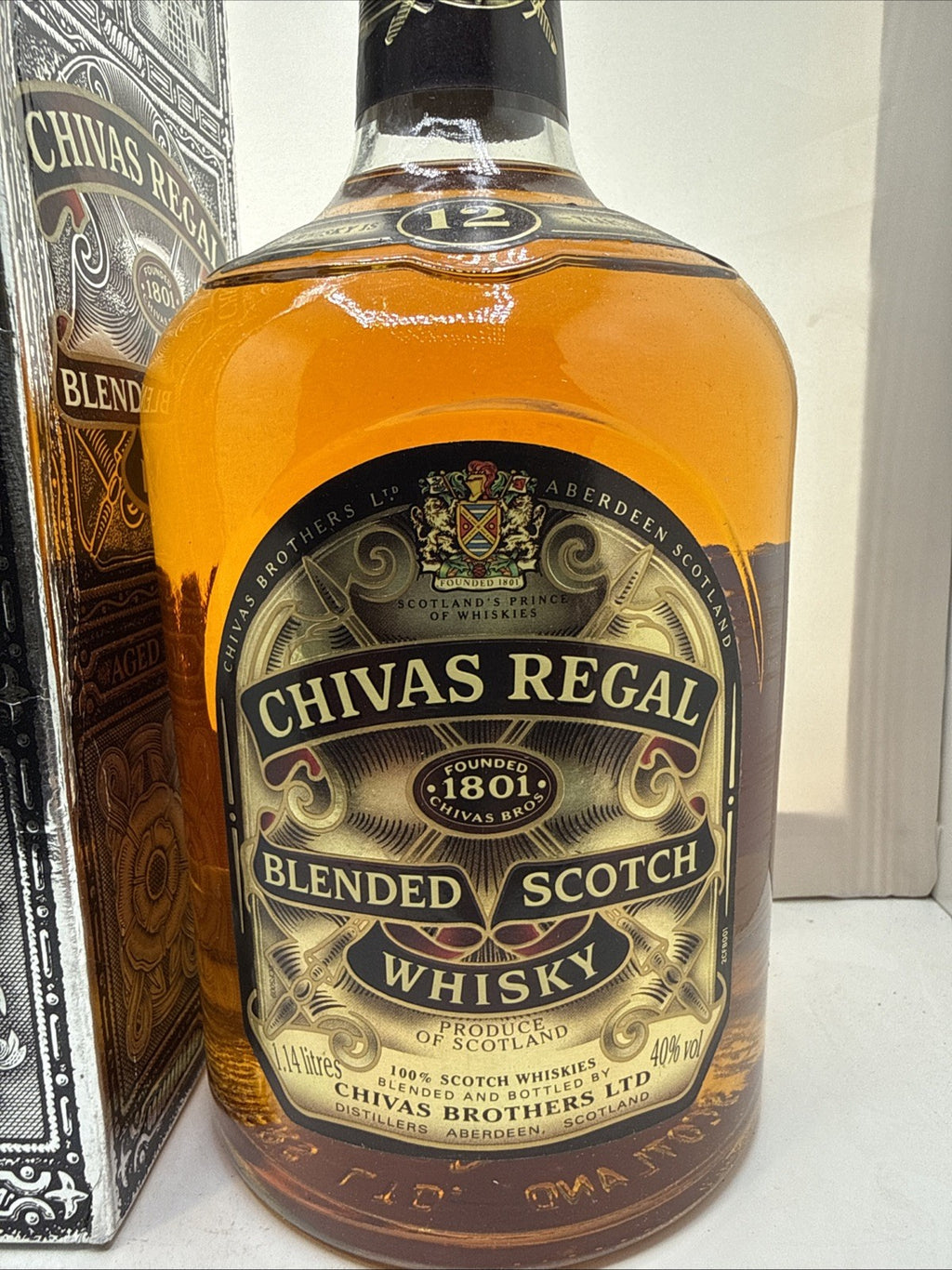1980s Chivas Regal 12 Year Old, 1.14 litres, 40%,