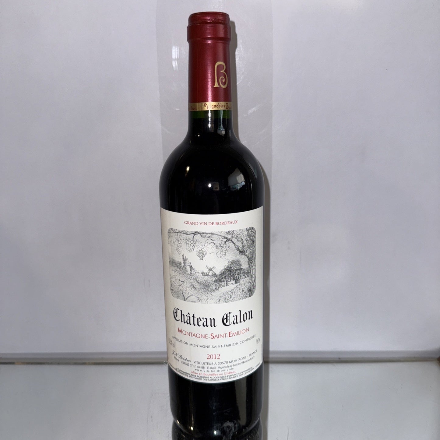 Chateau Calon Montagne St Emilion 2012