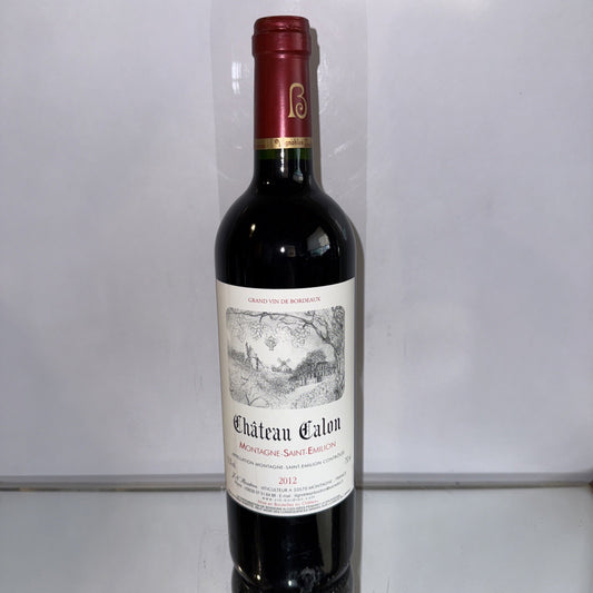 Chateau Calon Montagne St Emilion 2012