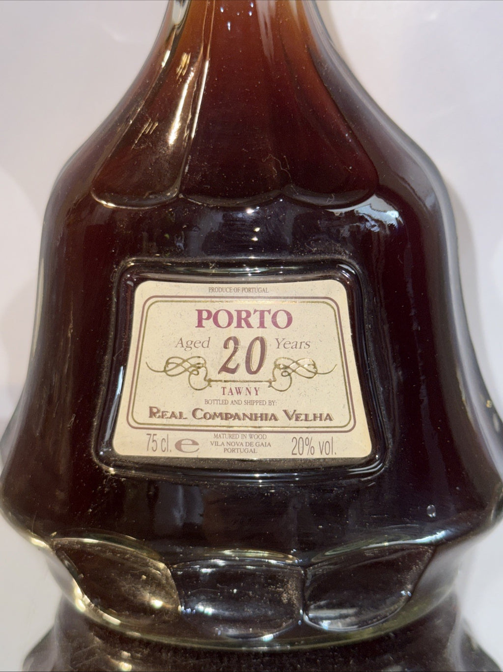 Real Companhia Velha 20 Year Old Bottles 1992 Vintage Port