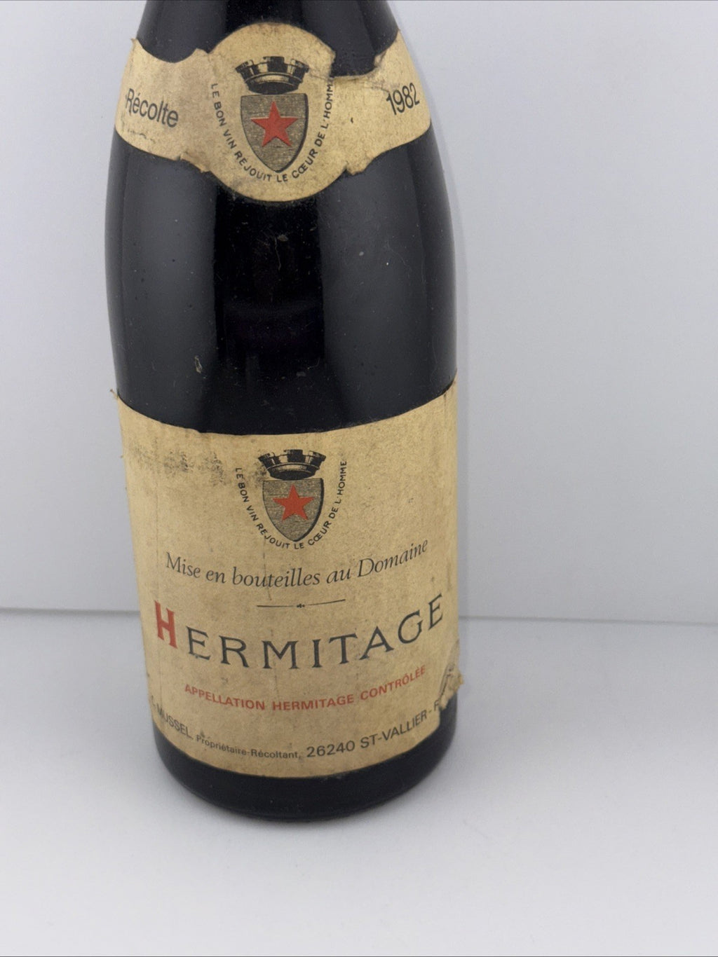 Paul Jaboulet Aîné Hermitage Rouge (Syrah) 1982