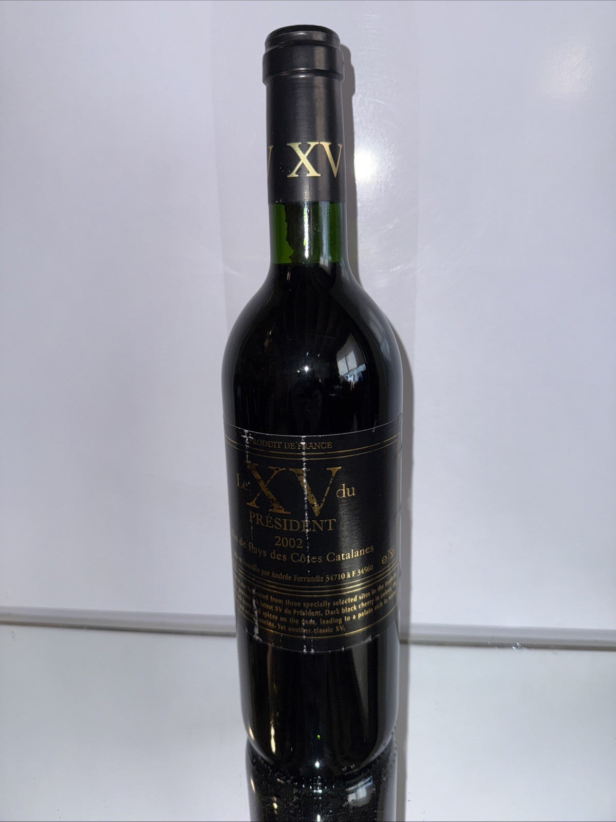 Le XV Du President Vin De Pay's Des Pyrenees Orientales 2002 Red