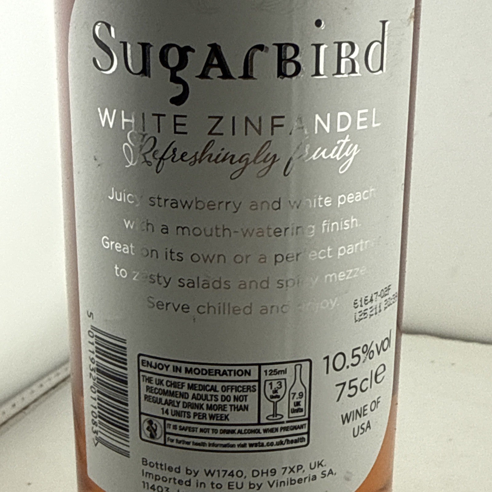 Sugarbird White Zinfandel California Rosé Wine 75cl 10.5%