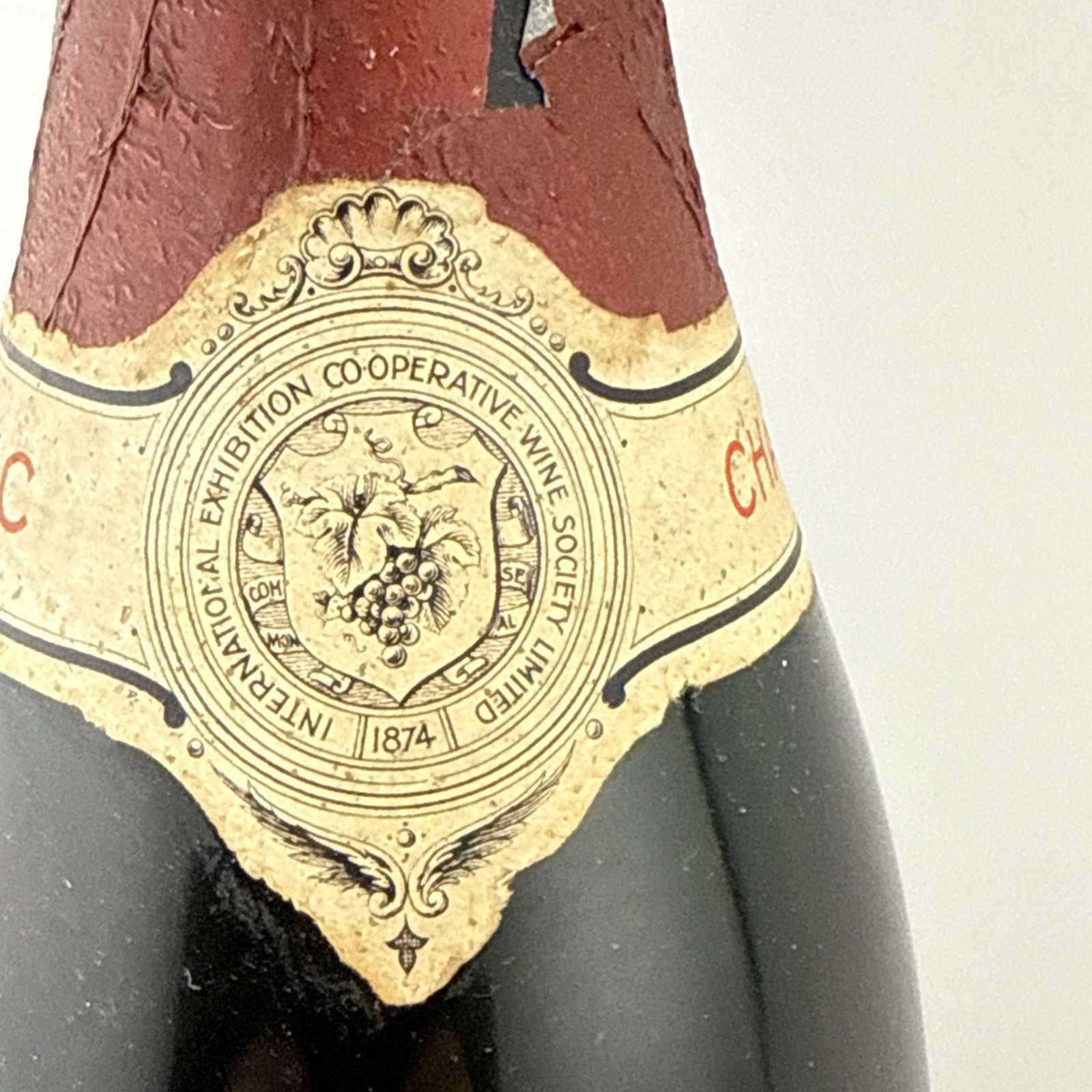 Vintage Champagne Special Private Cuvee 33 Epernay Extra Sec C.1940s
