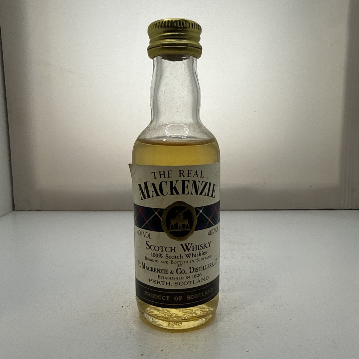 The Real Mackenzie — 5cl Blended Scotch — P. Mackenzie & Co, Perth