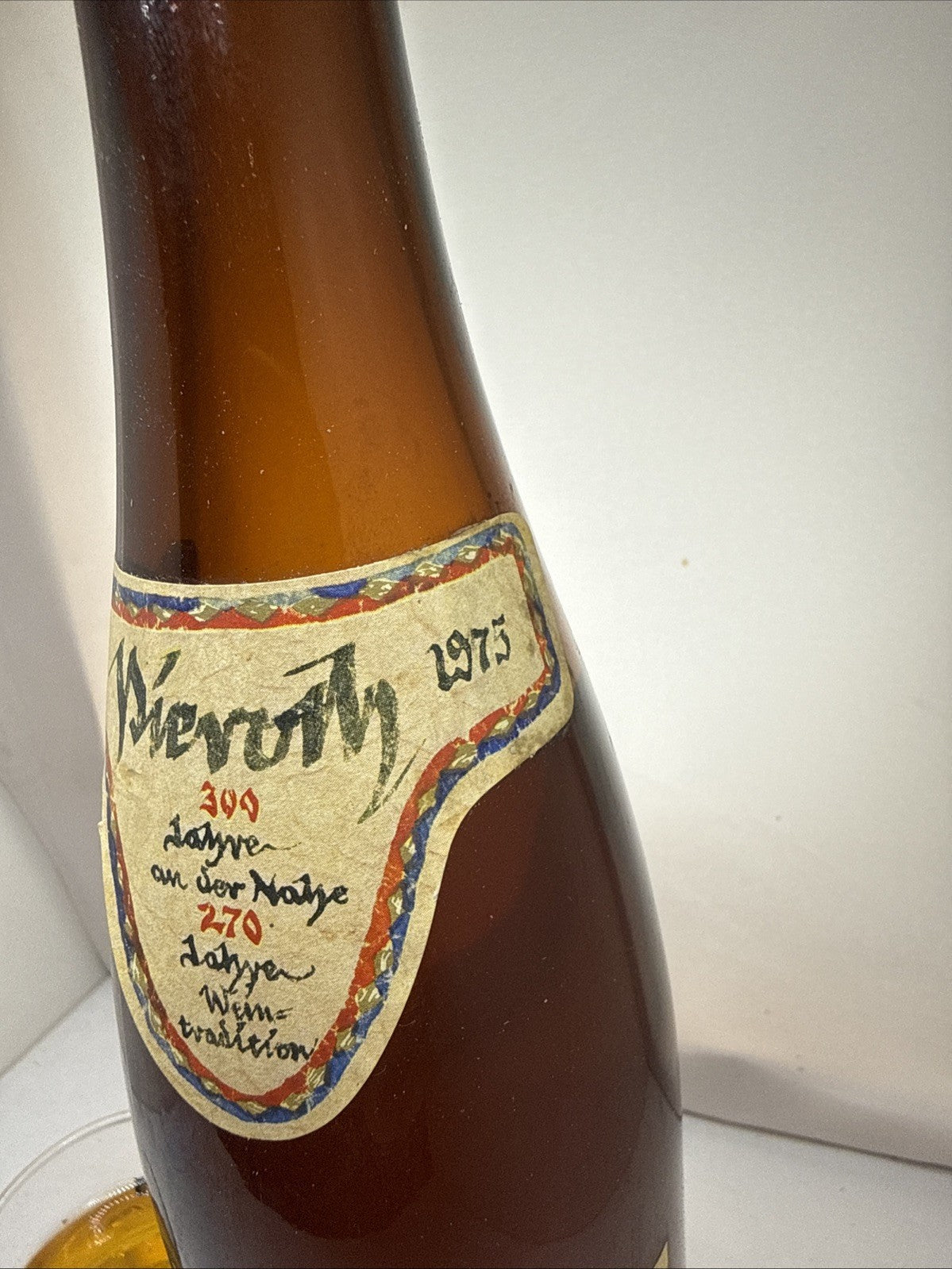 Pieroth Gau‑Köngernheimer Vogelsang Sylvaner Eiswein‑Auslese 1960 Still Good Now