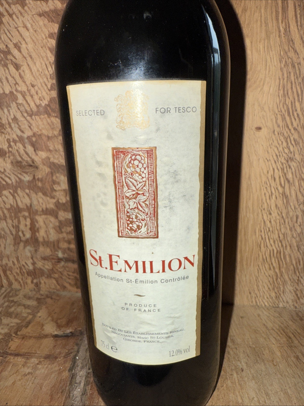 St Emilion 1991 ( Tesco)