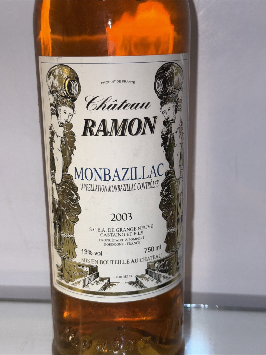 Chateau Ramon Monbazillac sweet wine 13%abv 750cl