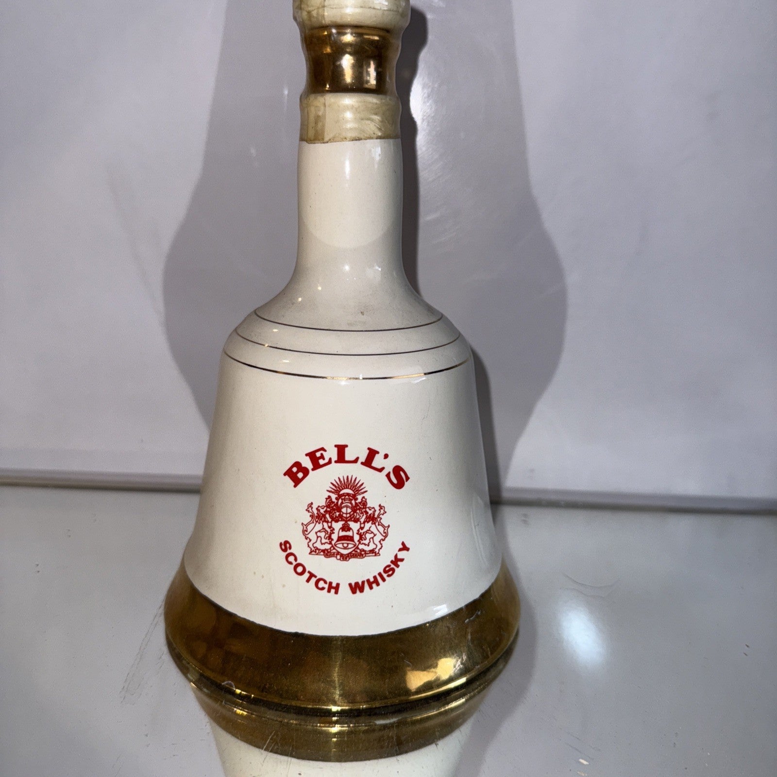 Full decanter of Bells Whisky 50cl Bottled 1984 royal vintage matured