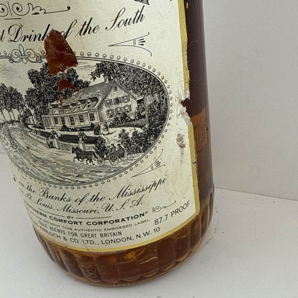 Southern Comfort 87.7 Proof – Pre-Metric UK Import, c.1960s