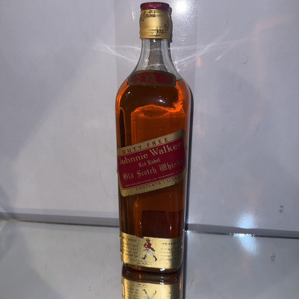 1970s Johnnie Walker Red Label 1L Dated To 1960s/70s For Export Market