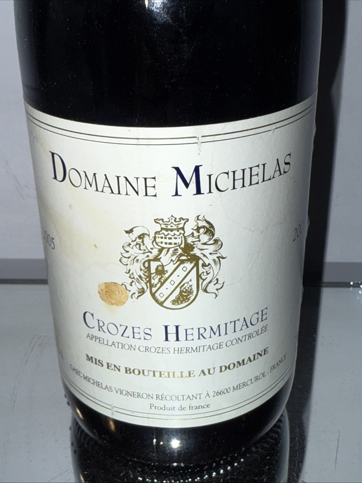 2005 Domaine Michellas Crozes-Hermitage