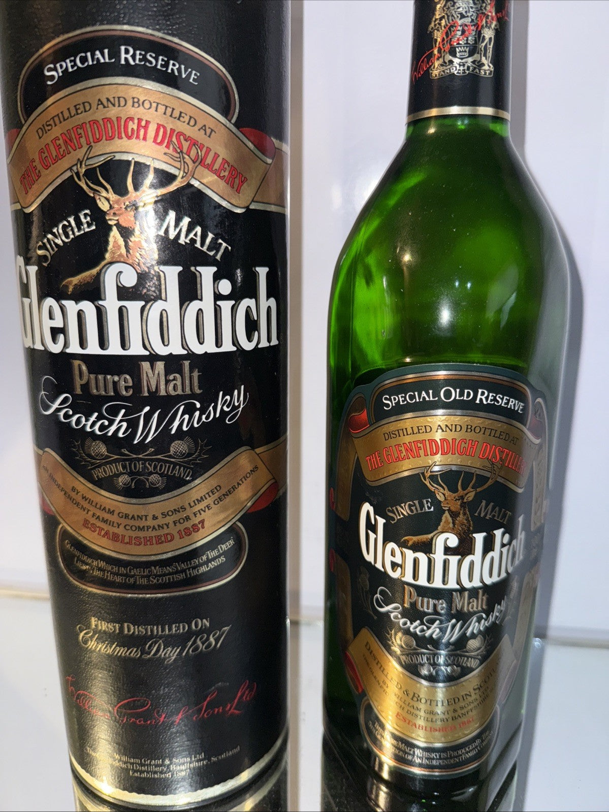 1975-85 Bottle Glenfiddich Special Old Reserve Single Malt Whisky 1L