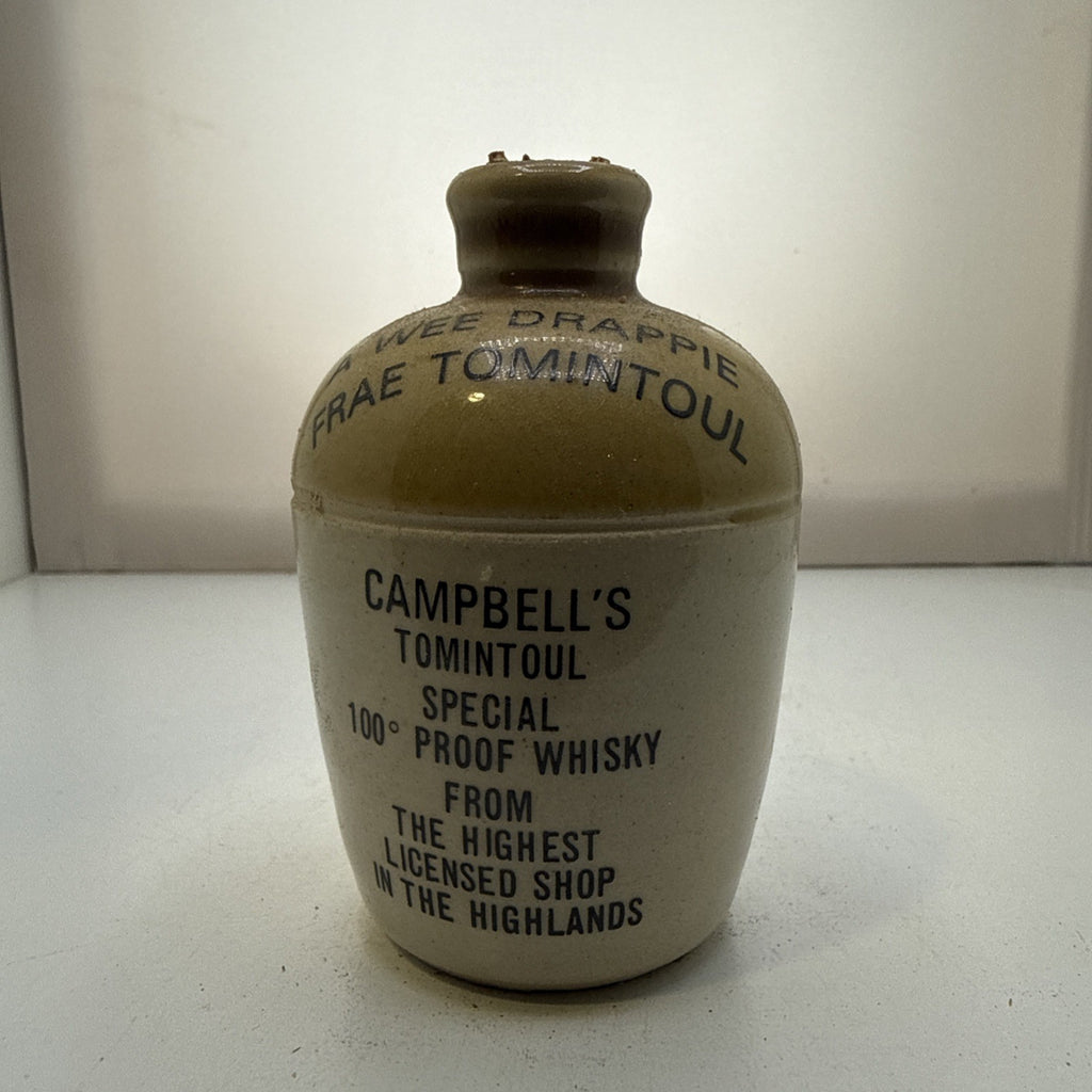 ✅ Campbell's Tomintoul — Empty Stone Jug
