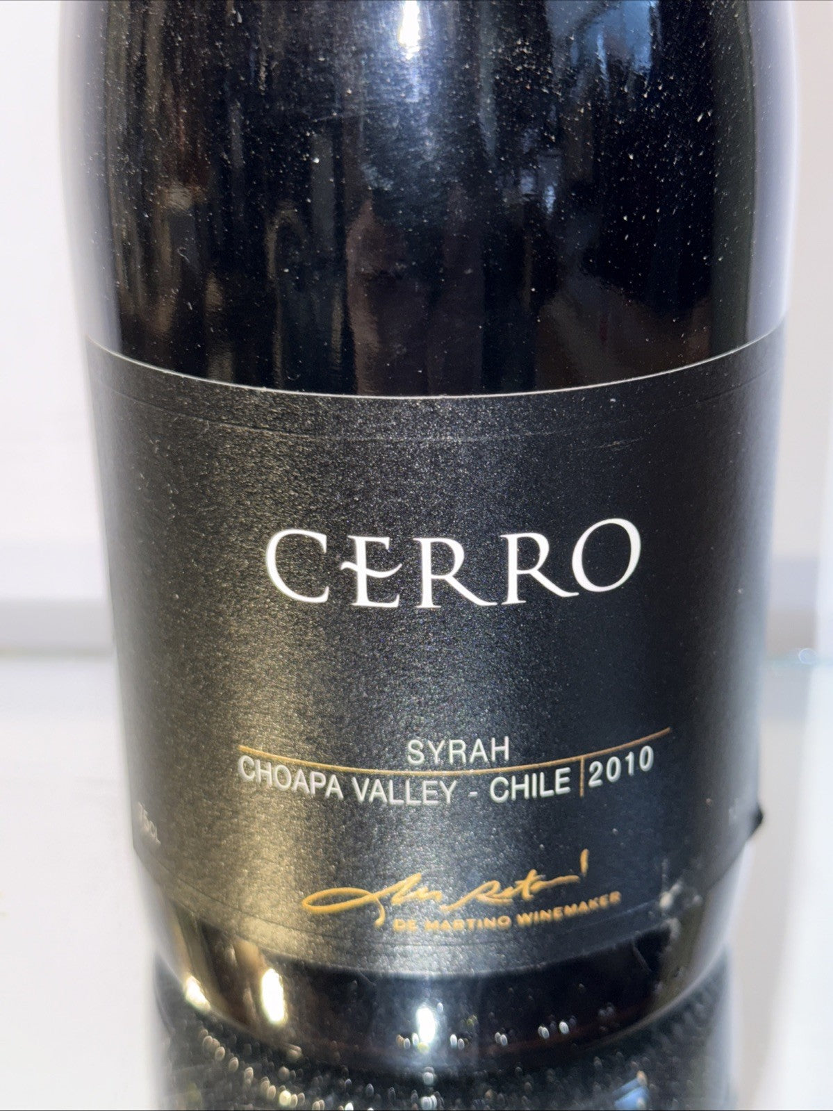 Cerro Syrah 2010 from Choapa Valley, Chile