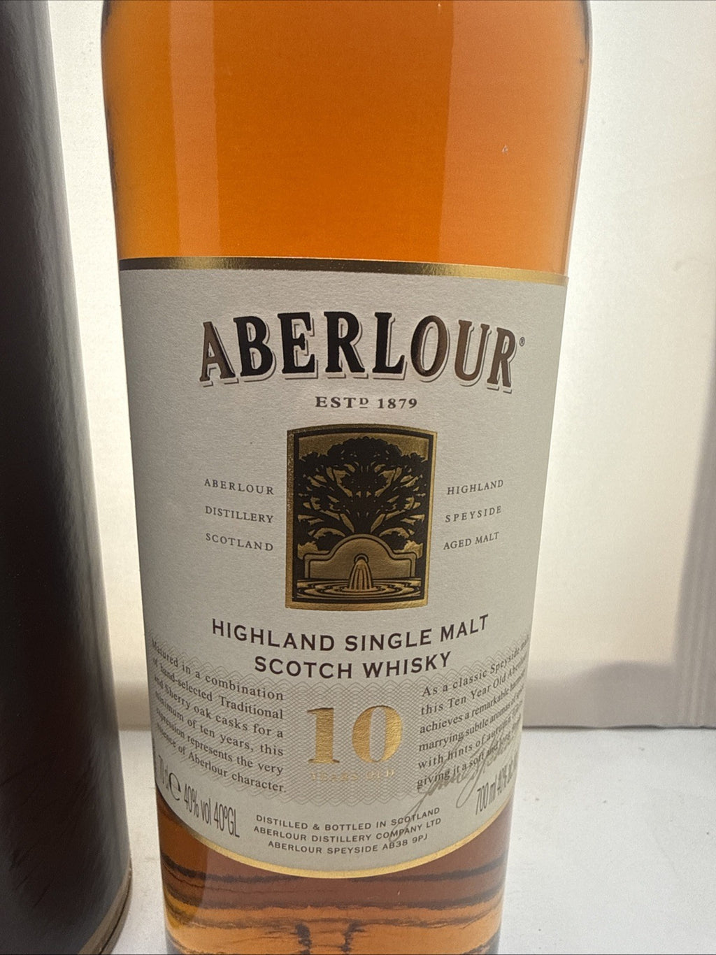 Aberlour 10 Year Old 1990s Bottling Whisky 70cl 40% with Tube