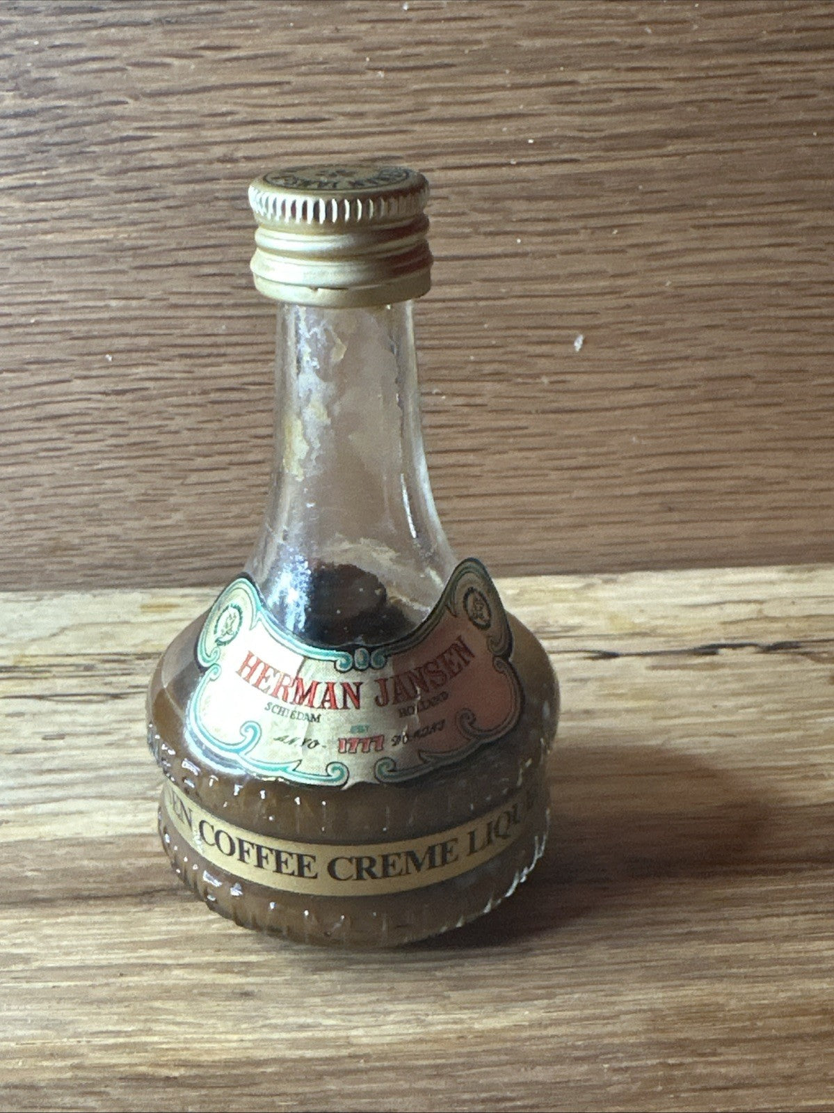 Herman Jansen Coffee Creme Liqueur Miniature
