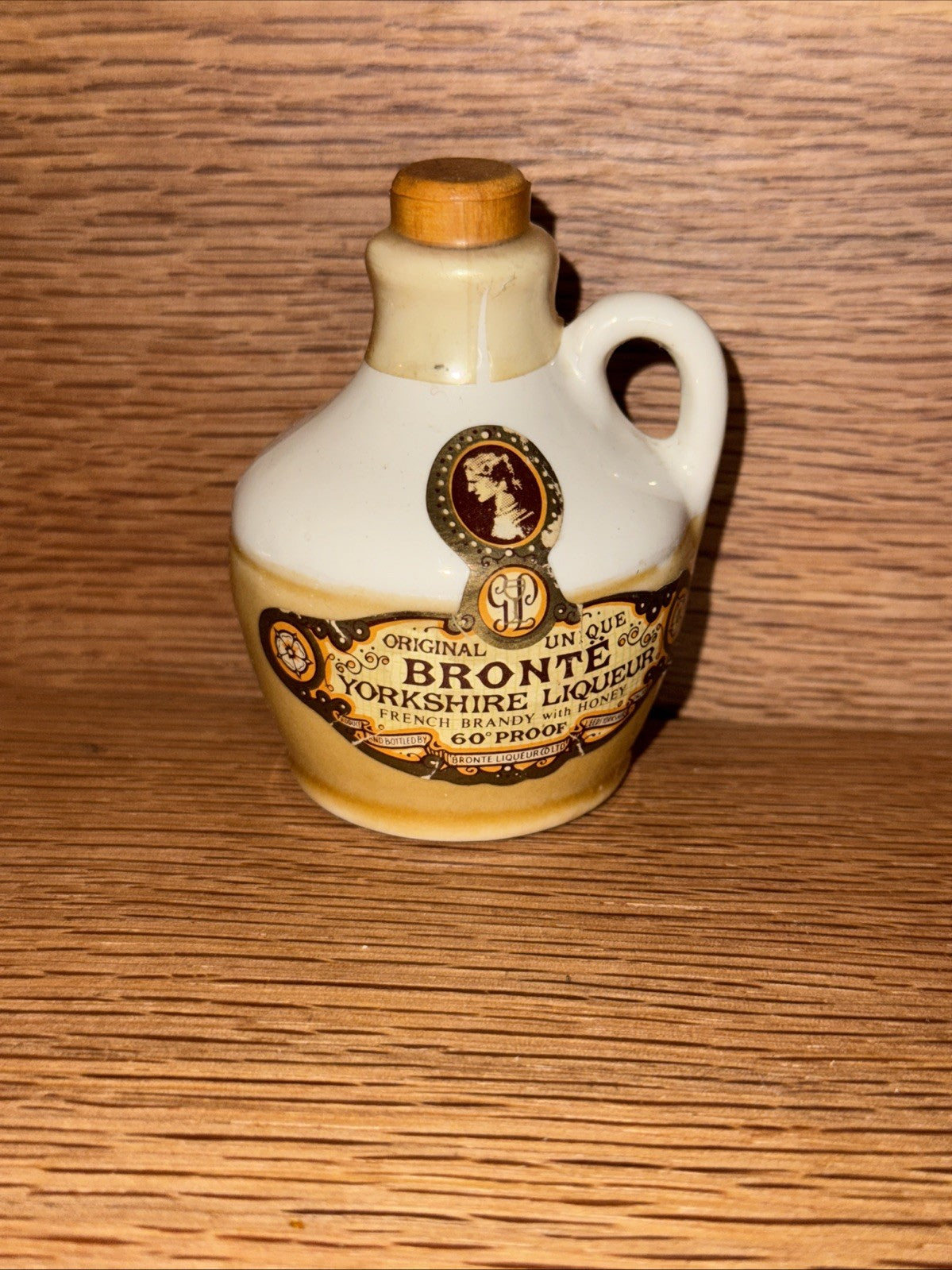 Miniature Brontë Yorkshire Liqueur  (full) 1970s