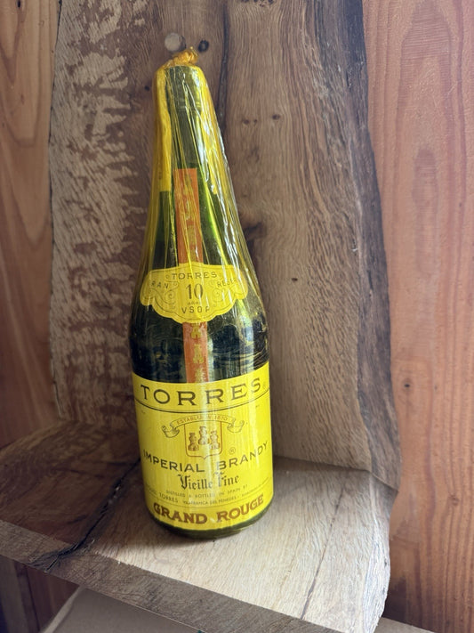vintage Torres imperial brandy grand rouge 10 year old