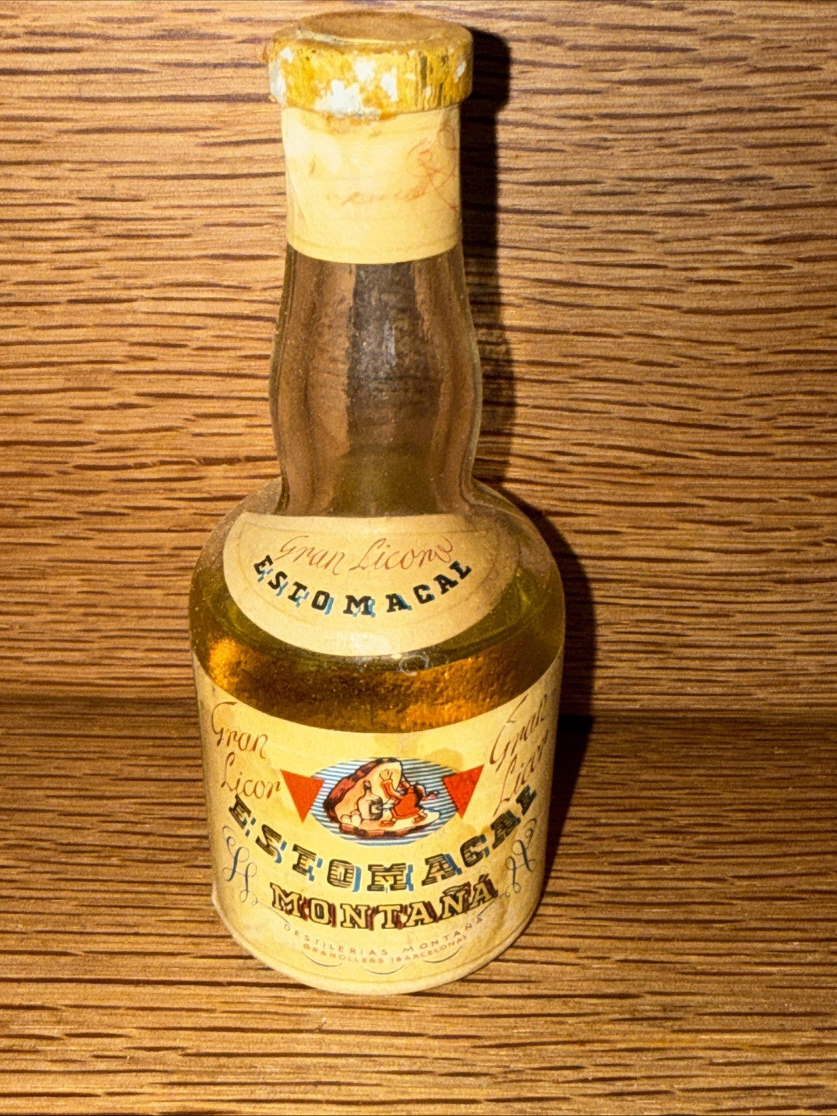 Gran Licor Estomacal Montaña Miniature 1970s