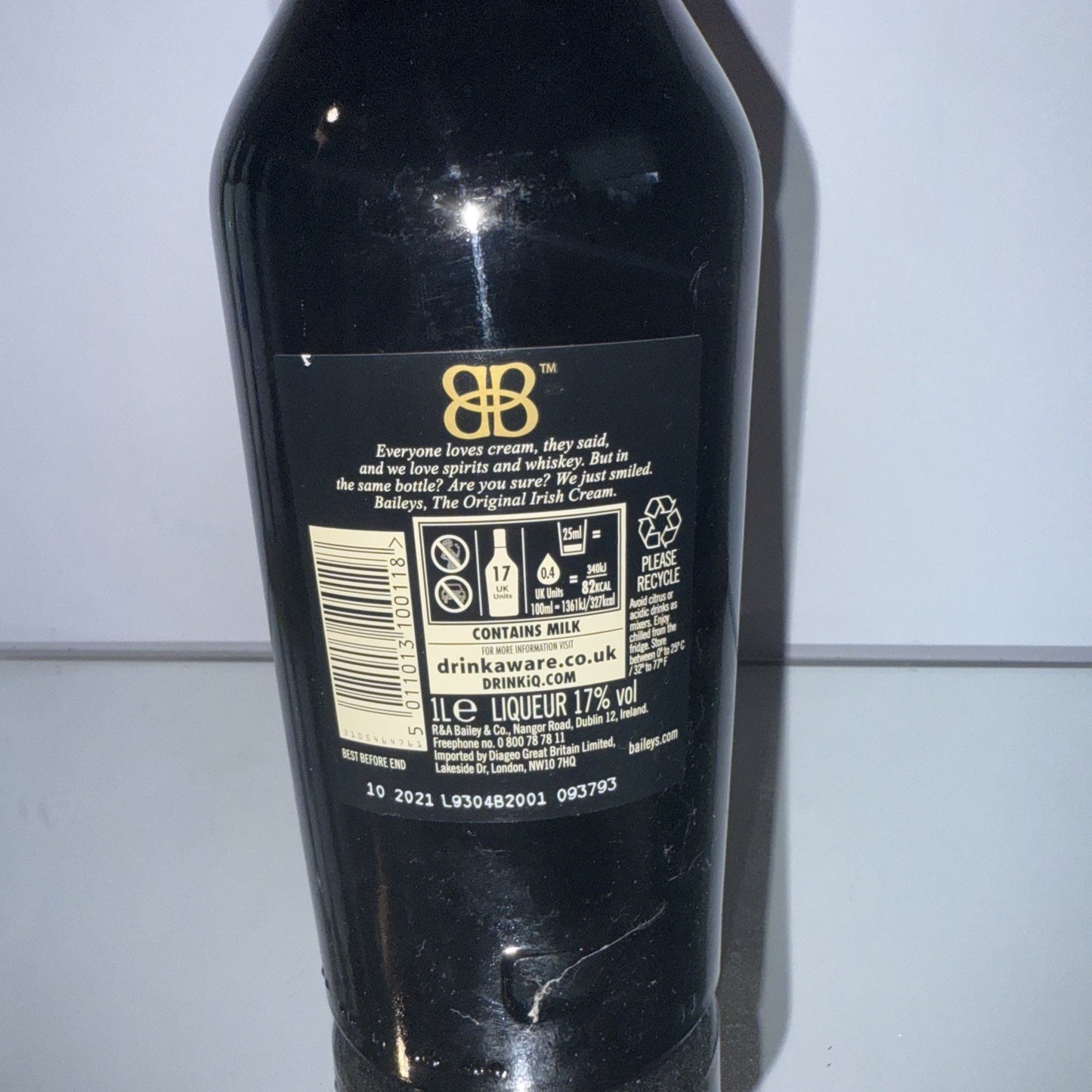 Baileys Irish Cream Liqueurs 1L