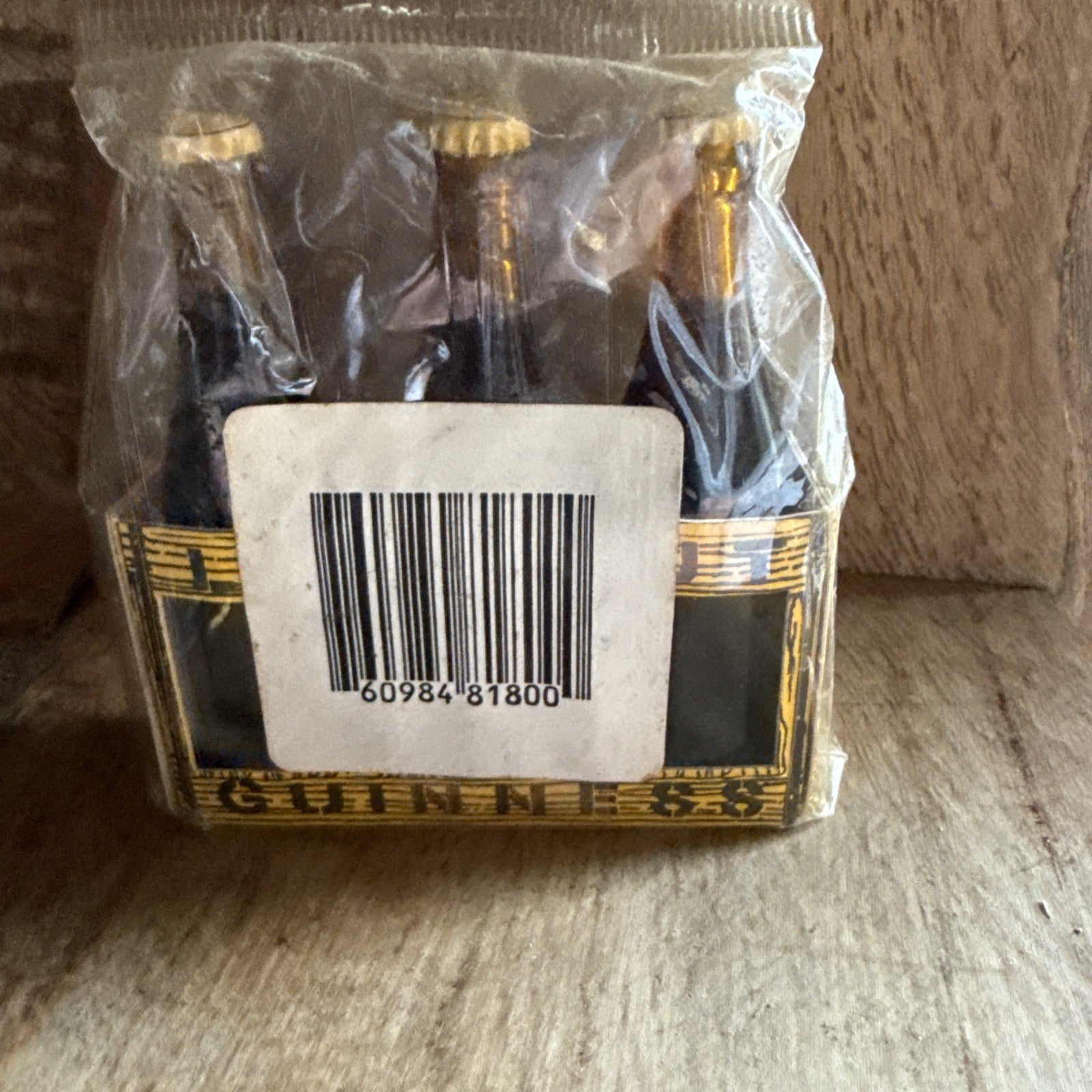 3 Bottles Miniatures Guinness