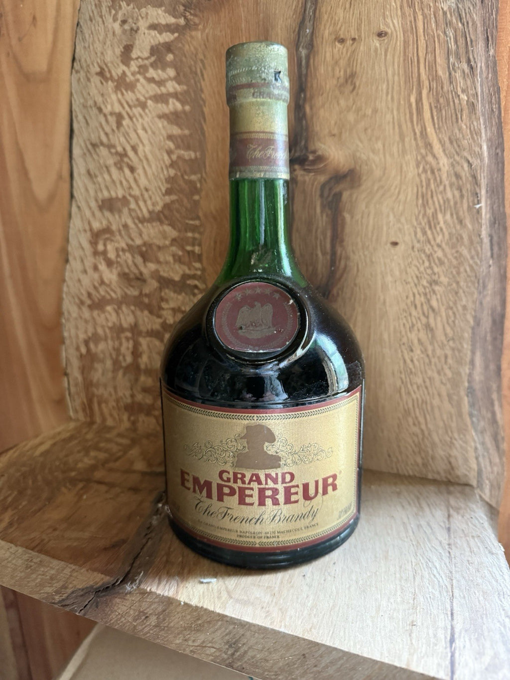 1970s Bottle Of grand Emperor French Brandy