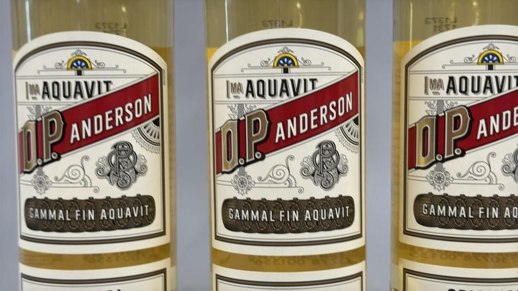 O.P. Anderson Organic Aquavit – Swedish Aquavit 40% 700ml