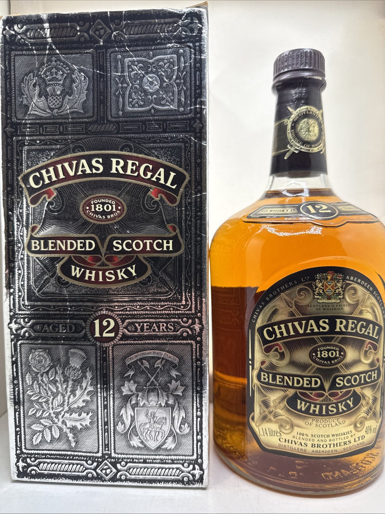 1980s Chivas Regal 12 Year Old, 1.14 litres, 40%,
