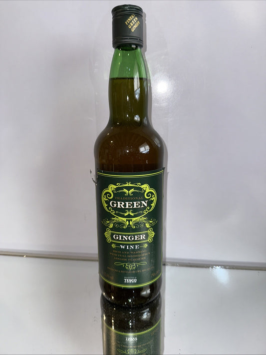 Tesco Green ginger wine