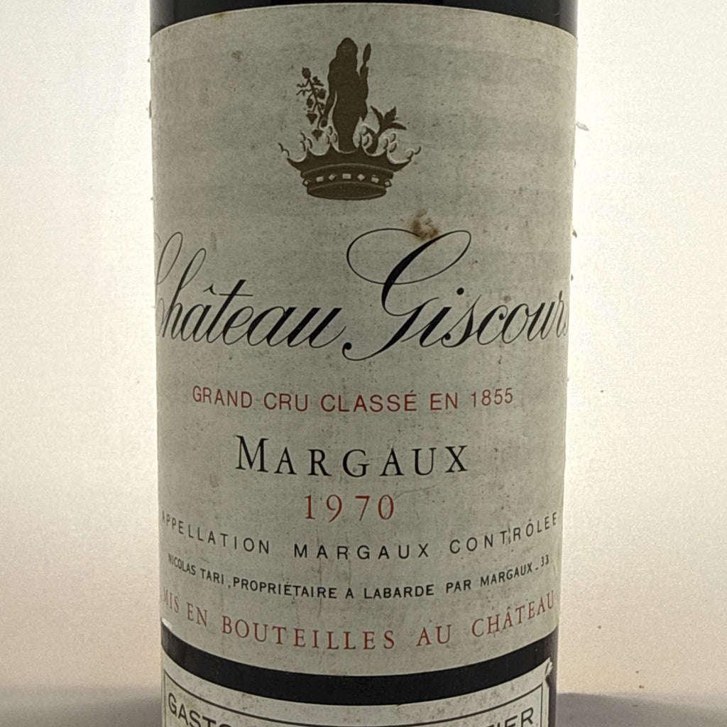 Château Giscours Margaux 3ème Grand Cru Classé 1970 Bordeaux 75cl