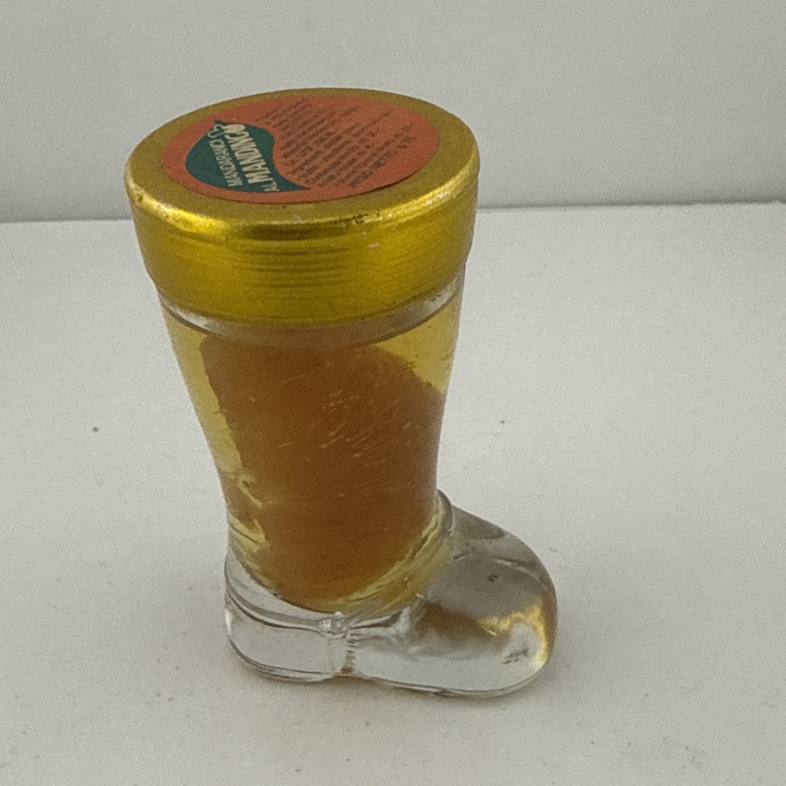 Vintage Mandaranci Al Mandingo Boot Miniature Liqueur Italy