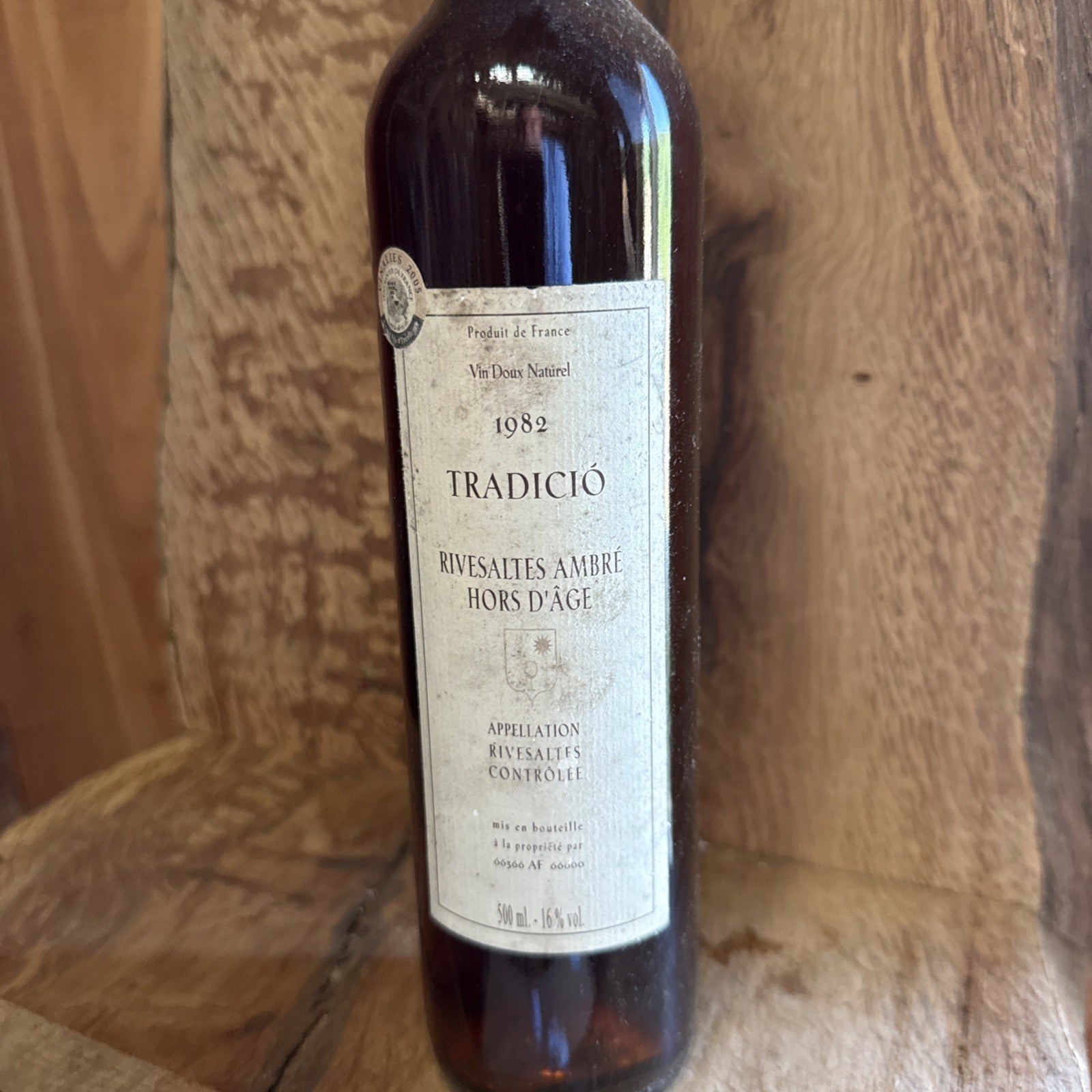 tradicio rivesaltes ambre hors d'age 1982