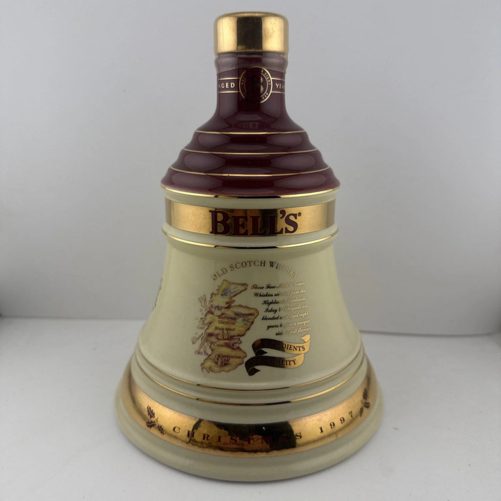 Bell’s Extra Special 1997 Christmas Bell Decanter 8 Year Old 70cl Full