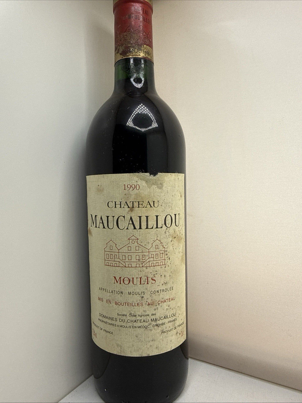 Château Maucaillou 1990 Moulis-en-Médoc Bordeaux Red Wine 75cl