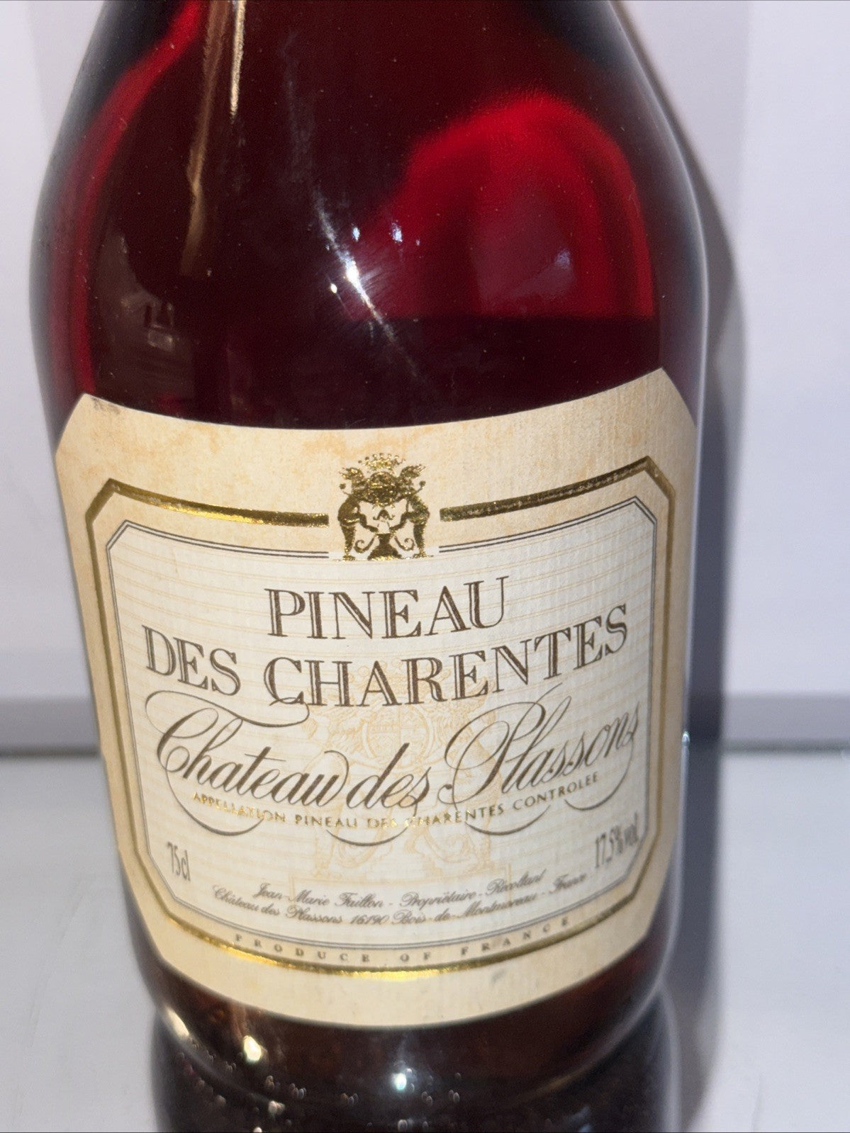 2004 Pineau des Charentes Château des Plassons 17.5 Abv 75cl