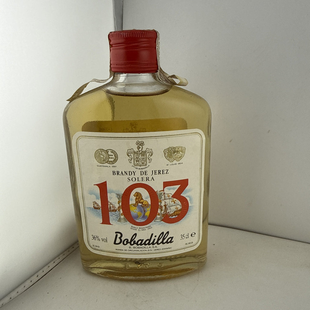 Bobadilla 103 Brandy de Jerez Solera 35cl (late 1980s–1990s)