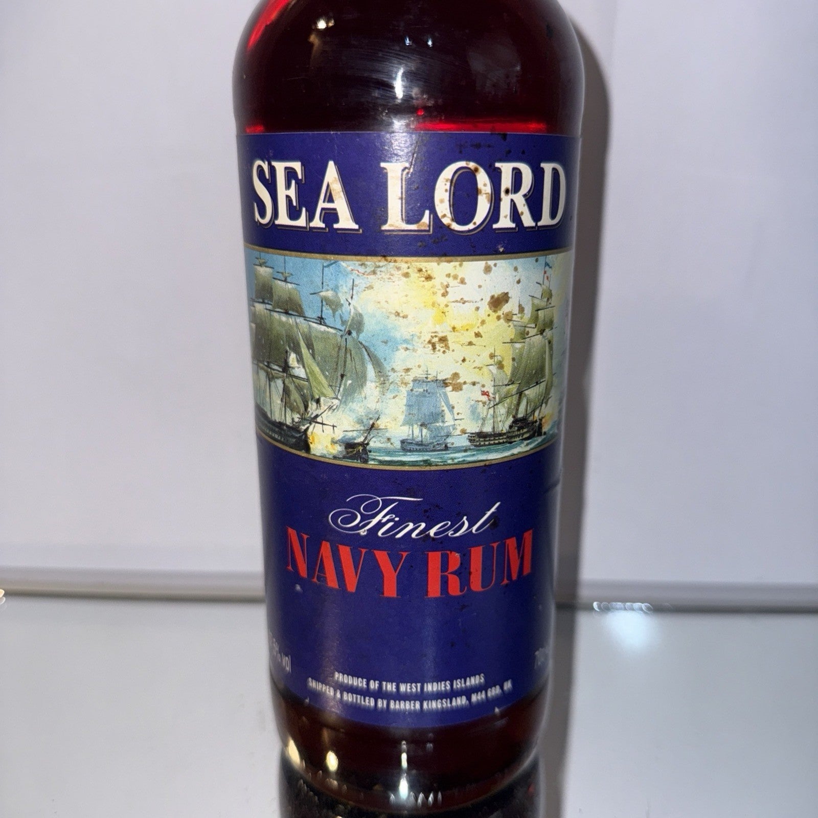 Sea Lord Finest Navy Rum, bottled by Barber Kingsland 1990s